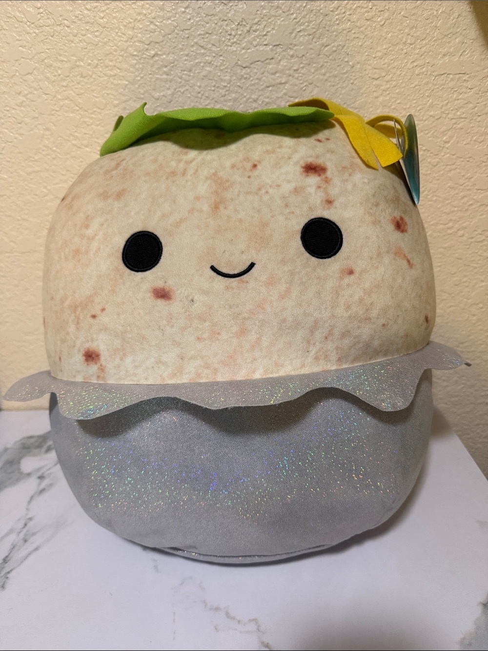 NWT Squishmallow Bernardo the Burrito Plush KellyToy 16" Stuffed Animal Toy